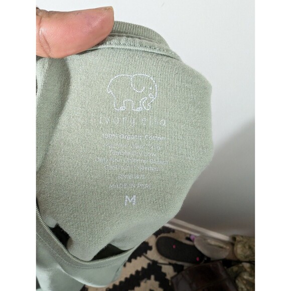 Bundle Ivory Ella T-Shirts Women M Green Purple Short Sleeve Crew Neck Elephant - Picture 10 of 11